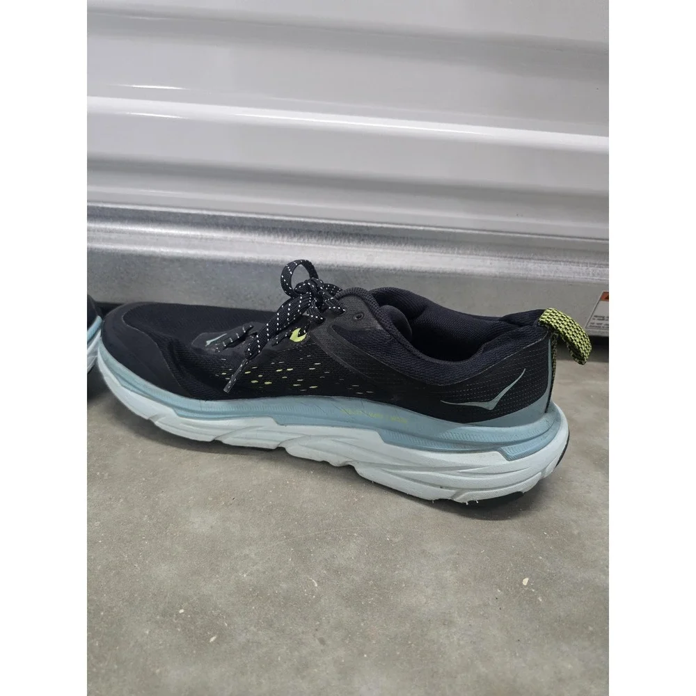 Hoka One One Challenger ATR‎ 6 Women's Trail Running Shoes Black Aqua Size 8B